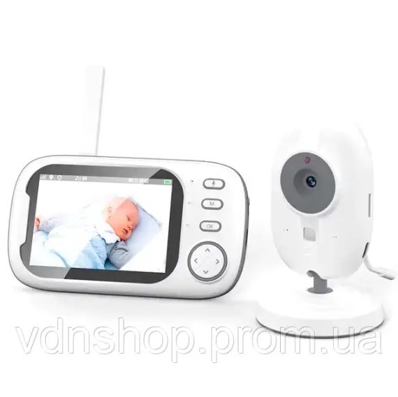 Відеоняня з дисплеєм для мами та дітей для спостереження камера та аудіо зв'язок ABM600 | Зображення 1