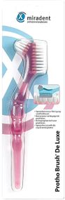 Щітка для очищення зубних протезів Miradent Protho Brush De Lux рожева