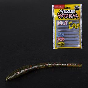 Слаги 2,3" съедобные искусственные LJ Лаки Джон Pro Series WIGGLER WORM 140153-PA03