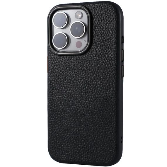 Чохол Syndee with MagSafe для Apple iPhone 13 Pro (6.1") Black / Black