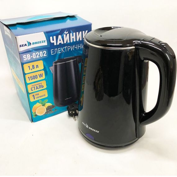 Чайник термос SeaBreeze SB-0202 AJ-791 1.8Л, 1500Вт