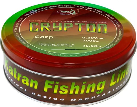 Волосінь Katran Crypton Carp 1000m (хамелеон) 0.309mm 15.5lb/7.03kg | Зображення 1