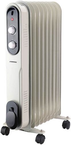 Обігрівач масляний Aurora 052AU 2000 Вт білий