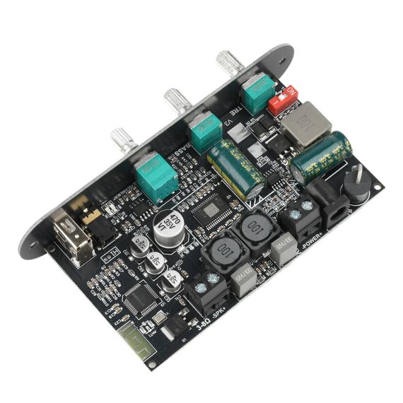 Модуль усилителя ZK-1001U 100W Mono Bluetooth 5.3 TPA3116D2 AUX USB MP3 | Зображення 8