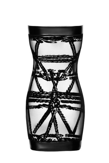 Сукня Noir Handmade F359 Bondesque Off-shoulder mini dress XS Sex Aura | Зображення 5