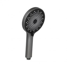 Лійка для ручного душу Lidz Niagara 32 120 мм округла LDNIA32GRP48536 Graphite