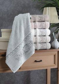 Полотенца Pupilla Medusa 70х140 Пенье набор 6шт