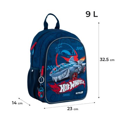 Рюкзак дитячий Kite Kids 2735 Hot Wheels (HW25-2735XS) | Зображення 7