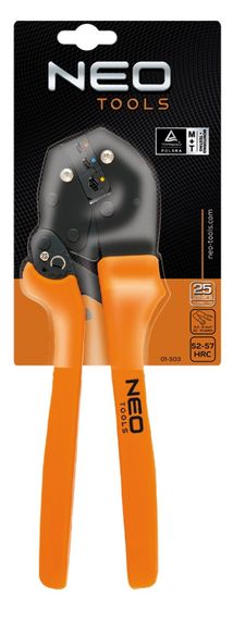 Клещи для обжатия кабельных наконечников NEO 22-10 AWG (01-503) | Зображення 1