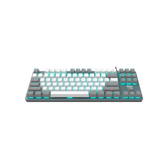 Клавіатура Aula F3287 Keycap KRGD Blue USB UA Grey/White (6948391240954) | Зображення 4