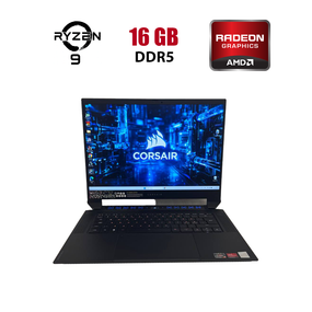Игровой ноутбук Corsair Voyager A1600 / 16" (2560x1600) IPS / AMD Ryzen 9 6900HS (8 (16) ядер по 3.3 - 4.9 GHz) / 16 GB DDR5 / 512 GB SSD / AMD Radeon RX 6800M, 12 GB GDDR6, 192-bit / WebCam б/у