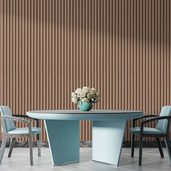 Рейка декоративна WPC стінова 3000х160х23мм Світлий горіх SW-00001853 | Зображення 6