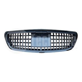Решетка радиатора Mercedes Benz W222 13-16 (глянц. чёрная) MAYBACH-STYLE, AutoTechteile, 140 8836, 140 8835