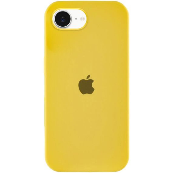 Чохол Silicone Case Full Protective (AA) для Apple iPhone 16e (6.1") Жовтий / Yellow