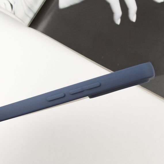Чохол Silicone Cover Lakshmi (AAA) для Xiaomi 14 Ultra Темно-синій / Midnight blue | Зображення 3