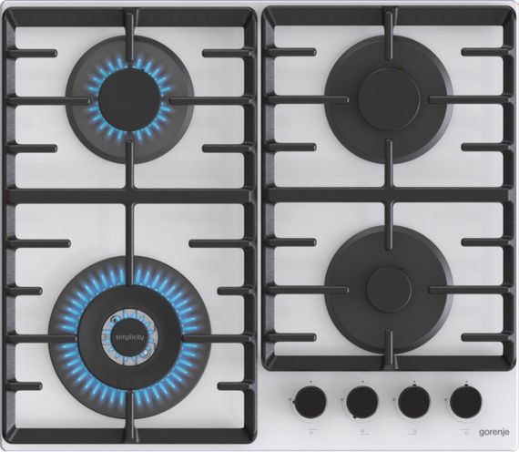 Варочная поверхность Gorenje газ на стекле GTW642SYW | Зображення 7