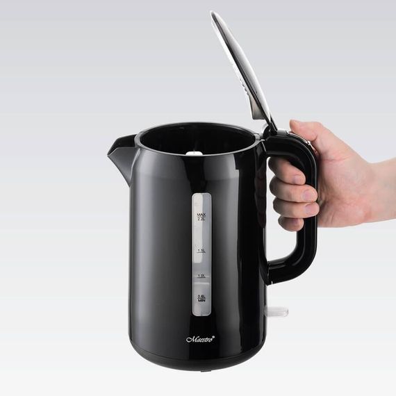 Електрочайник Maestro MR-022-BLACK, 2.2 л, 2200 Вт | Зображення 2