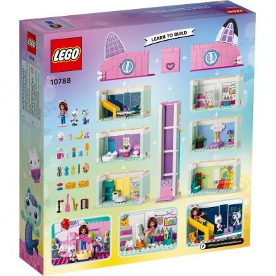 Конструктор LEGO Gabby&apos;s Dollhouse Кукольный домик Габби 498 деталей (10788) | Зображення 5