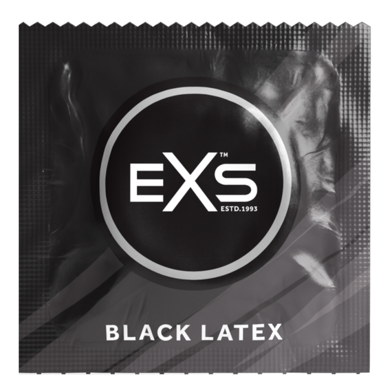 Презервативы 12 SZT. EXS BLACK LATEX Sex Aura | Зображення 2