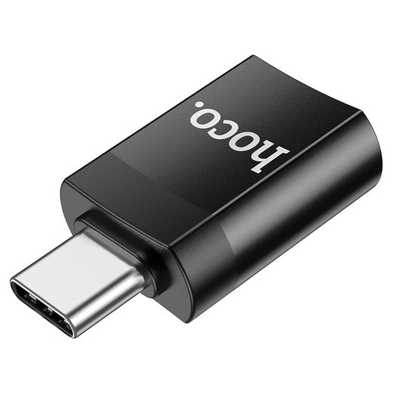 Перехідник Hoco UA17 Type-C Male to USB Female USB3.0  Чорний | Зображення 2