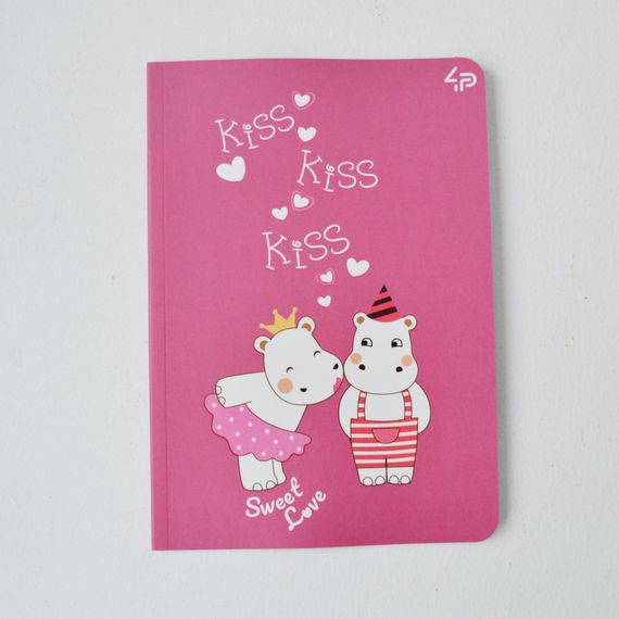 Блокнот 4Profi  "Sweet love note" hippos 40 арк. формат А5 904358