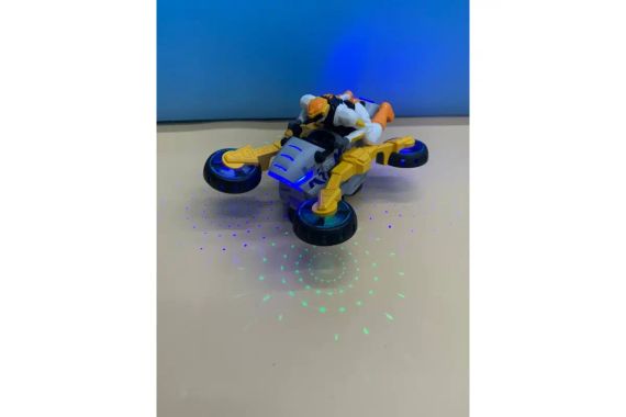 Интерактивная танцевальная игрушка Мотоцикл, Futrue LD-175A / Мотоцикл-трансформер со звуковыми эффектами | Зображення 4