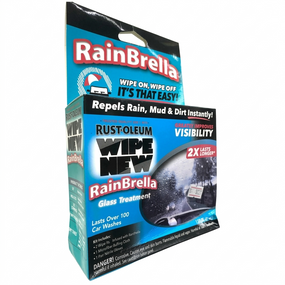 Засіб Антидощ для скла Rain Brella (9237) | Набір для захисту автомобільного скла та дзеркал: водовідштовхувальне покриття