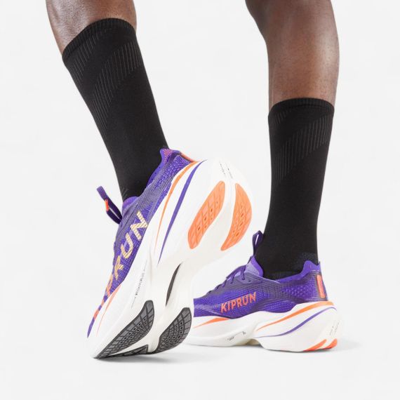 Кросівки чоловічі Kiprun KD900X LD+ для бігу з карбоновою вставкою фіолетові - EU43 UA43 | Зображення 9