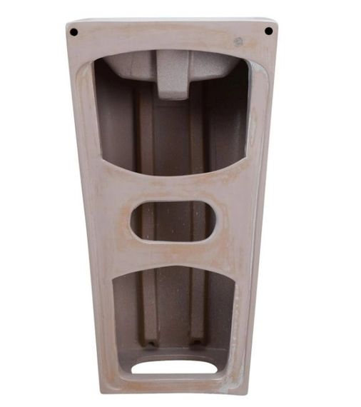 Комплект Qtap Tern: Раковина підлогова моноблок 440х380х830 мм White + Донний клапан PU02O (QT1711G302WN47320) | Зображення 4