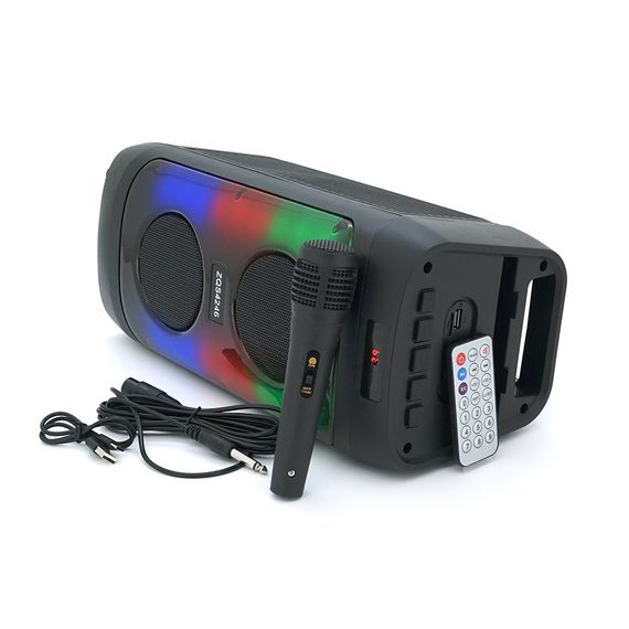 Акустическая система с подсветкой ZQS4246.2x15W, встроенный аккум 3600mAh, Black | Зображення 5