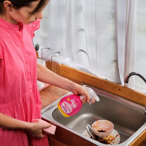 Спрей антижир 500мл Pink Stuff - Wash Up Spray | Зображення 3