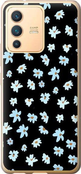Чехол на Vivo V23 Цветочный "4900u-2642-17620"