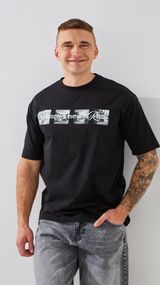 Футболка з принтом чоловіча GENUA G01222-0015 S Чорний shop (2000999391286)