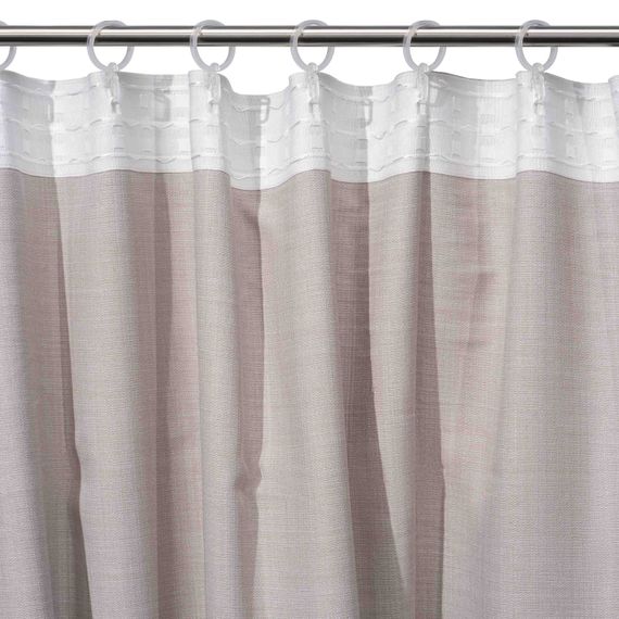 Штора Ardesto 150х270см, рогожка, 100% полиэстер, тауп (ART1020TA) | Зображення 2