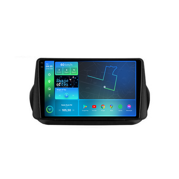 Штатна магнітола Torssen 2K Fiat Fiorino 08+ /Qubo 08-19 /Nemo 08-17 /Bipper 08-17 F10432 4G Carplay DSP | Зображення 1