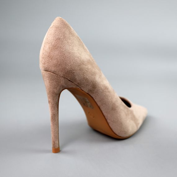 Туфлі човники жіночі 591454 Бежеві 36 37 38 39 40 | Зображення 5