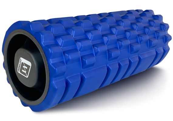 Масажний ролик EasyFit Grid Roller 33 см v.1.1 Синій (EF-2020a-BL)