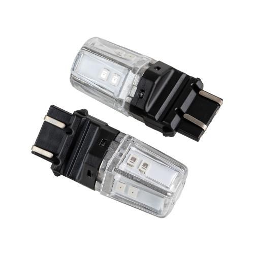 Лампа PULSO/габаритні/LED 3157/W2.5x16q/12SMD-2835/2контакта/9-36v/120/50lm/RED | Зображення 1