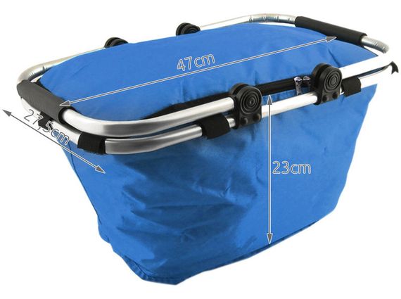 Алюминиевая термокорзина — корзина-термосумка для пикника 🧺❄️🔥 | Зображення 1