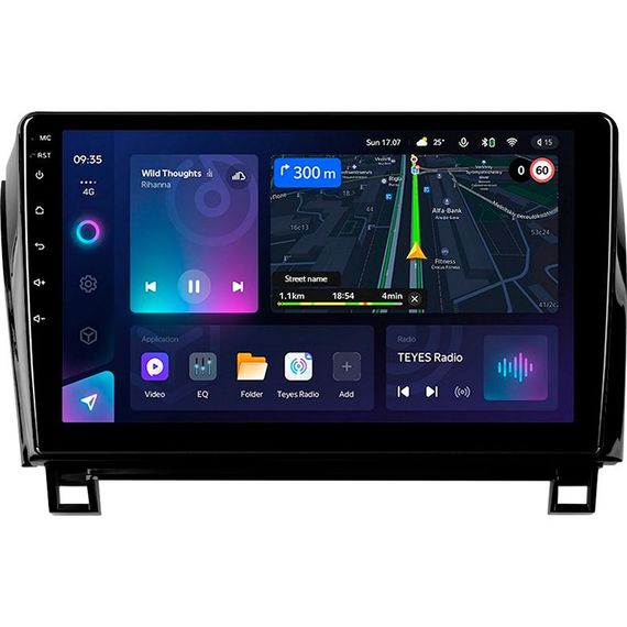 Штатна магнітола Teyes CC3L 4+32 Gb Toyota Tundra XK50 2007-2013 Sequoia XK60 2008-2017 10"