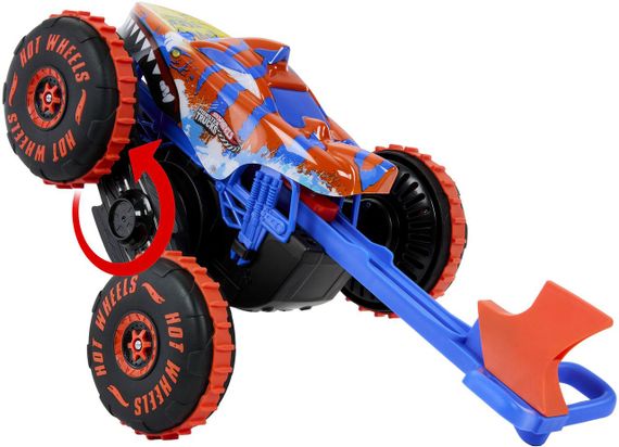 Машинка-внедорожник на радиоуправлении Hot Wheels Monster Trucks Tiger Shark Climber 1:15 (JFR39) | Зображення 8