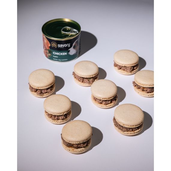 Корм вологий Savory Dog All breeds Puppy Chicken паштет для цуценят усіх порід з куркою 200 г | Зображення 4