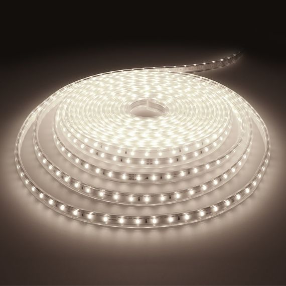 Светодиодная лента влагозащищенная холодный оттенок 24V 9W 2835 CW IP68 1m (BY-072/120)