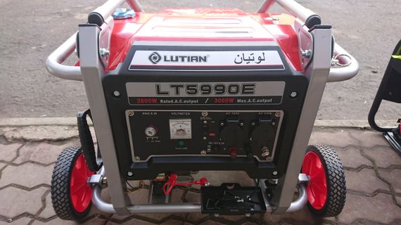 Генератор бензиновий LUTIAN LT5990E 3 кВт електростартер | Зображення 2