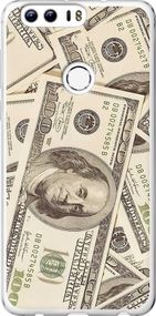 Чехол на Huawei Honor 8 Доллары "3016u-351-17620"
