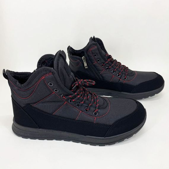 Термо кросівки демісезон 41р, Зимові зручні кросівки, зимові комфорт Чоловіче термо взуття QP-89 | Зображення 4