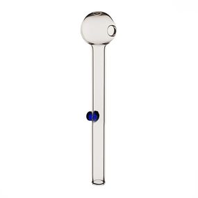 Трубка Колба Скляна Oil Pipe Blue Leg