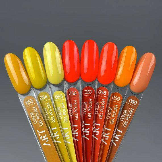 Гель-лак ART in detail 58 (пастельний помаранчевий) 6мл | Зображення 2