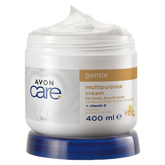 Мультифункціональний крем Avon для обличчя, рук та тіла «М'який догляд»