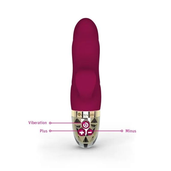 Вібратор-кролик Mystim Hop Hop Bob Fuchsia, потужний мотор, 8 режимів | Зображення 4